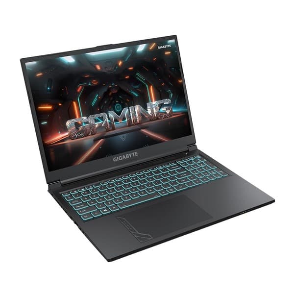 GIGABYTE G6 MF-H2IN853SH, i7-13620H 4.9 GHz, RTX 4050 6GB GDDR6, 16.0" Thin Bezel FHD+ 1920x1200 WUXGA, 165Hz, 8G *2 DDR5-4800, Gen4 512GB, Multi Languages 15 Color Illuminated Keyboard - 2