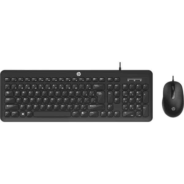 HP KM160 Wired Mouse and Keyboard Combo - 1
