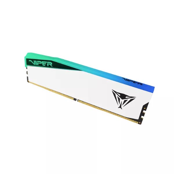 Patriot Viper Elite 5 RGB DDR5 16GB (1 x 16GB) 5200MHz CL36 Ram DIMM Module (White) - 2