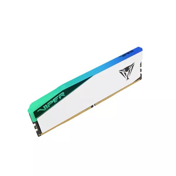 Patriot Viper Elite 5 RGB DDR5 16GB (1 x 16GB) 5200MHz CL36 Ram DIMM Module (White) - 3