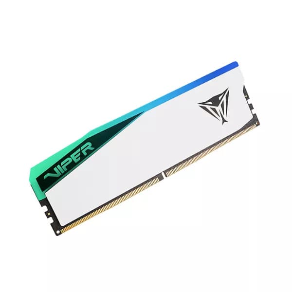 Patriot Viper Elite 5 RGB DDR5 16GB (1 x 16GB) 5200MHz CL36 Ram DIMM Module (White) - 4