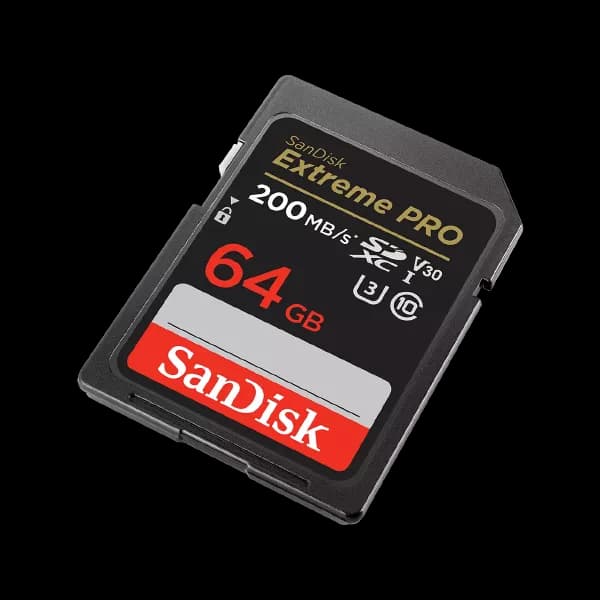 SanDisk 64GB Extreme Pro SDHC UHS-I/U3 V30 Class 10 Memory Card - 2
