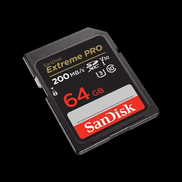 SanDisk 64GB Extreme Pro SDHC UHS-I/U3 V30 Class 10 Memory Card - 3
