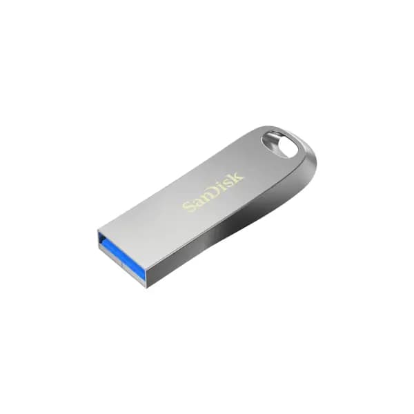 SanDisk Ultra Luxe USB 3.2 64GB Flash Drive Upto 150MB/s (All Metal, Metallic Silver) - 3