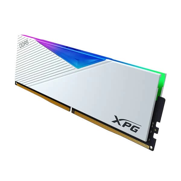 Adata XPG Lancer RGB 16GB (16GBx1) DDR5 6000MHz CL30 Desktop RAM (White) - 3