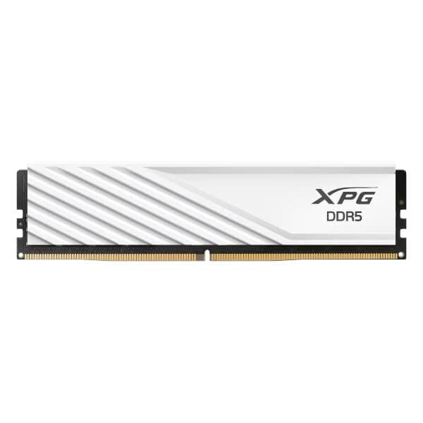 Adata XPG Lancer Blade 32GB (32GBx1) DDR5 5600MHz CL46 Desktop Ram (White) - 1