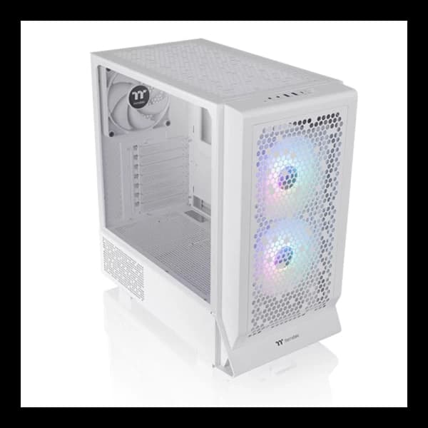 Thermaltake Ceres 330 TG ARGB Snow (E-ATX) Mid Tower Cabinet (White) - 3