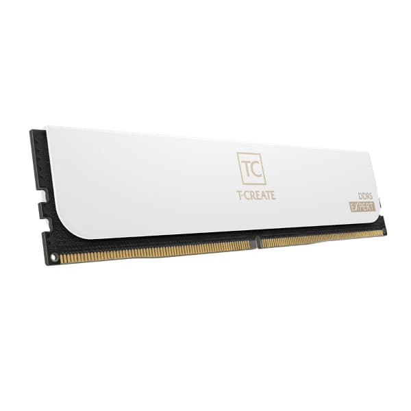 TeamGroup T-Create Expert 32GB (2x16GB) DDR5 6000MHz CL38 Desktop Memory - White - 3