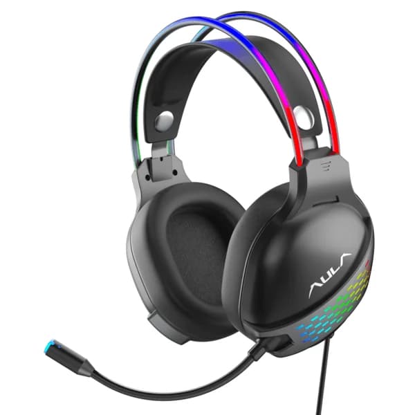 AULA S503 Wired RGB Gaming Headset With Adjustable Mic - 1
