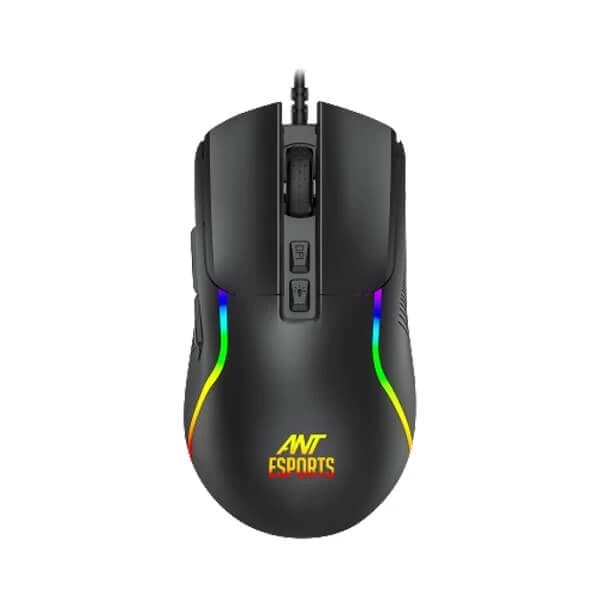 Ant Esports GM380 RGB Gaming Mouse (Black) - 1