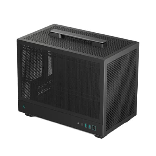 DeepCool CH160 Mesh M-ITX Mini Tower Case (Black) - 1