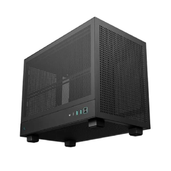 DeepCool CH160 Mesh M-ITX Mini Tower Case (Black) - 2