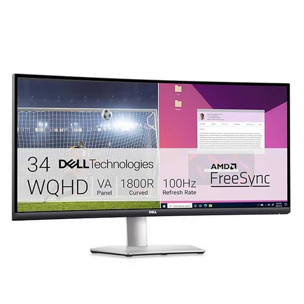 Dell S3423DWC 34 inch Curved USB-C Monitor - 1
