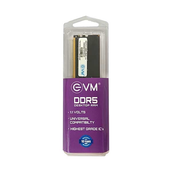 EVM 8GB DDR5 4800MHz CL19 Desktop RAM - 2
