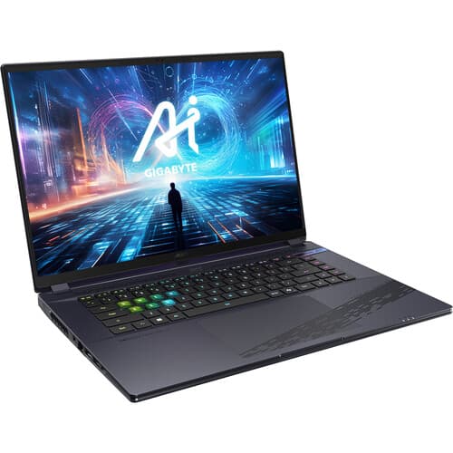 GIGABYTE AORUS 16X (2024) Gaming Laptop - 165Hz 2560x1600 WQXGA - NVIDIA GeForce RTX 4070 - Intel i9-14900HX - 2TB SSD with 32GB DDR5 RAM - Win11 Home AD (AORUS 16X ASG-63USC65SH) - 1