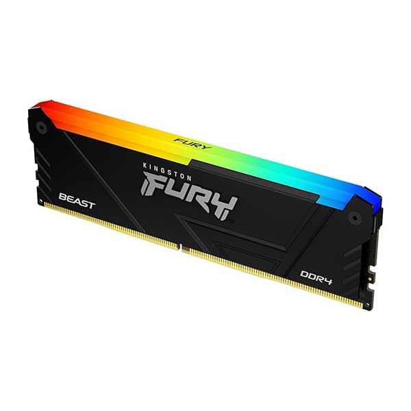 KINGSTON FURY BEAST RGB DDR4 32GB (1 X 32GB) 3200MHz CL16 DIMM DESKTOP RAM MEMORY - 2