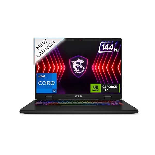 MSI Sword 16 HX, Intel 14th Gen. Core i7 14650HX, 41CM FHD+ 144Hz Gaming Laptop (16GB/1TB NVMe SSD/Windows 11 Home/Nvidia GeForce RTX 4060, 8GB GDDR6/Cosmos Gray/2.3Kg), B14VFKG-453IN - 1