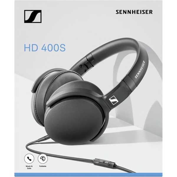Sennheiser HD 400S Over-Ear Headphones (Black) - 6