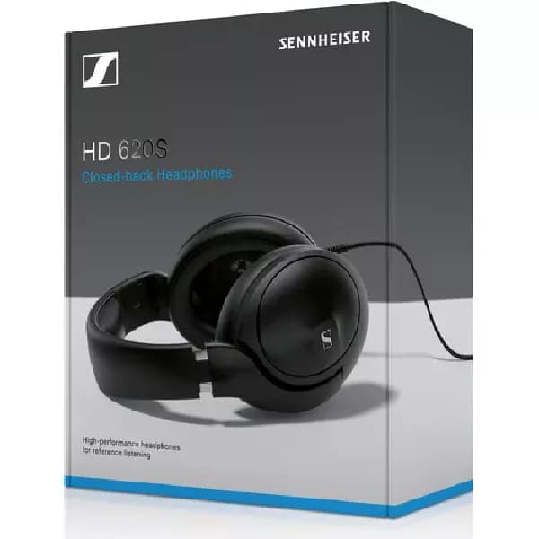 Sennheiser Hd 620 S Closed-Back On Ear Headphones - Premium Audiophile Stereo Sound with Speaker-Like Spatial Imaging and Optimized Surround for Immersive Listening - Wired, Black - 5