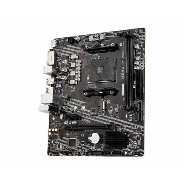 MSI A520M-A PRO Motherboard Supports AM4 Socket - 5