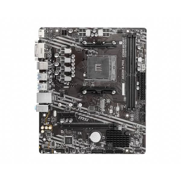 MSI A520M-A PRO Motherboard Supports AM4 Socket - 4