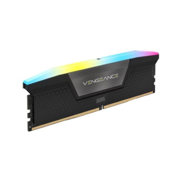 Corsair Vengeance RGB 16GB DDR5 5200MHz C40 Memory Kit - Black - 2