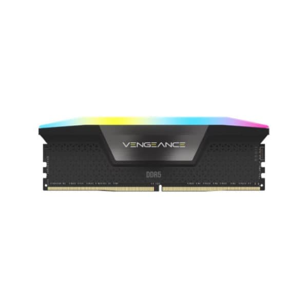 Corsair Vengeance RGB 16GB DDR5 5200MHz C40 Memory Kit - Black - 1