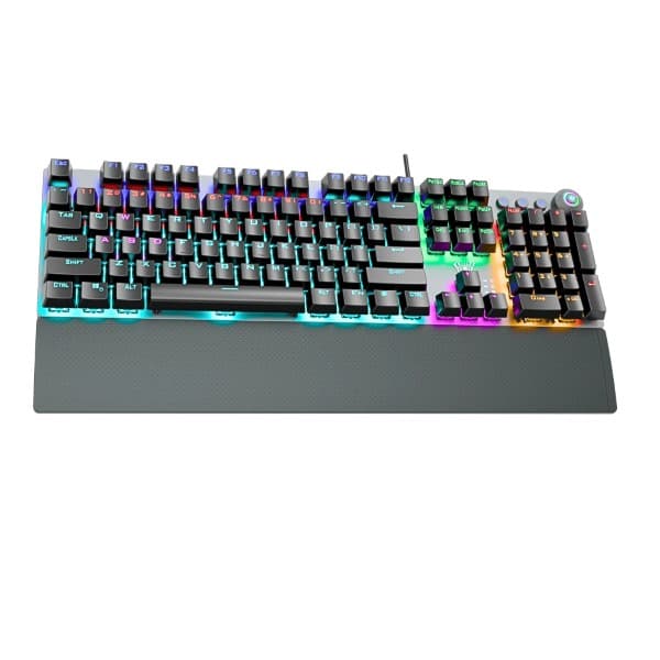 AULA F2058 Wired Mechanical Gaming Keyboard - Black - 1