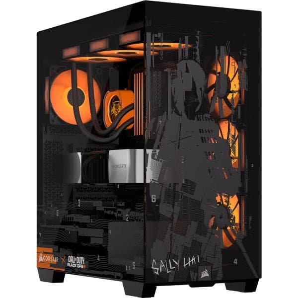 Corsair 3500X Mid Tower Gaming Case Call of Duty Black OPS 6 Edition - 1