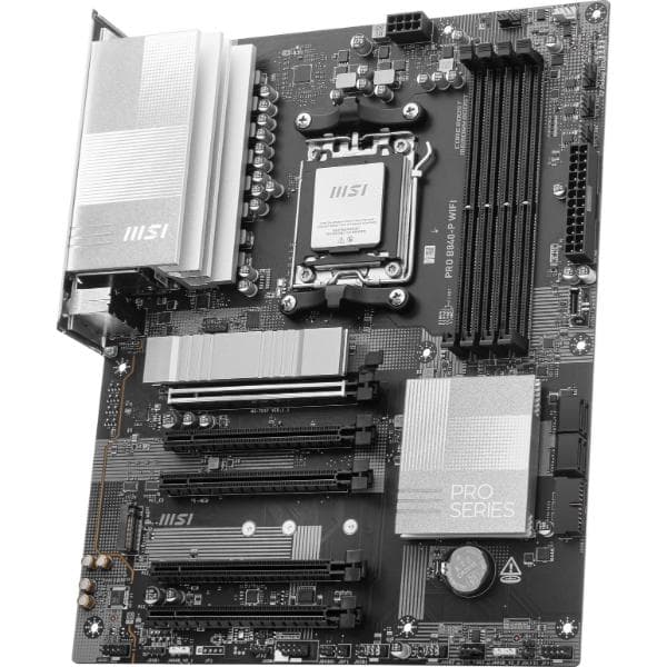 MSI PRO B840-P WiFi 7 AM5 DDR5 ATX Motherboard - 1