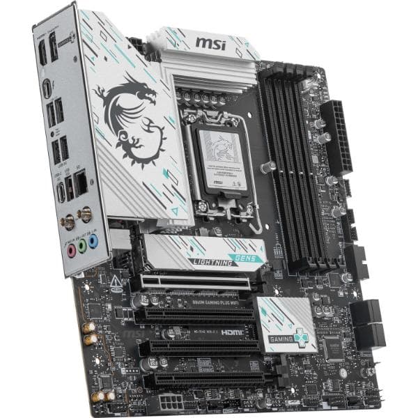 MSI B860M Gaming Plus WiFi LGA 1851 DDR5 mATX Gaming Motherboard - 2