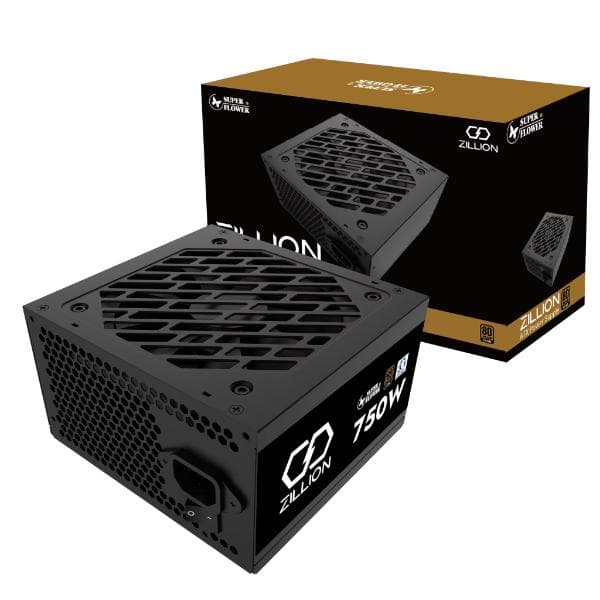 SuperFlower ZILLION DB 80+ Bronze 750W ATX3.1 Power Supply - 2