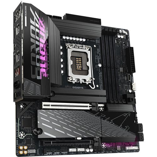 Gigabyte B860M AORUS ELITE WIFI6E LGA 1851 mATX Motherboard - 1