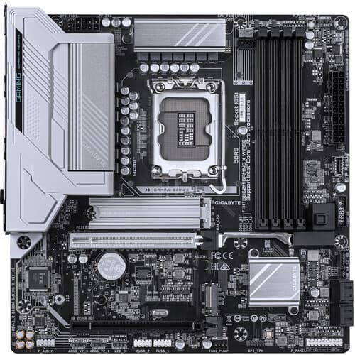 Gigabyte B860M GAMING X WIFI6E LGA 1851 mATX Motherboard - 3