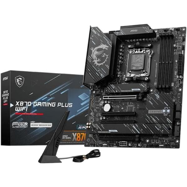 MSI X870 GAMING PLUS Wi-Fi Motherboard - 1