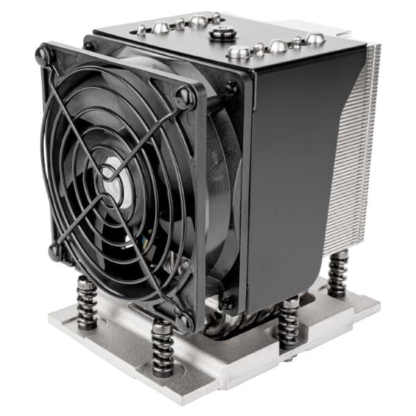SilverStone XE04-SP5 Black Fan Shroud 4U Server/Workstation CPU Cooler for Socket SP5