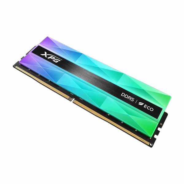 Adata LANCER NEON RGB 16GB DDR5 6000Mhz CL30 Memory (Silver Grey) - 1
