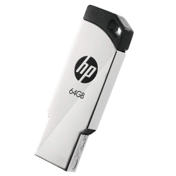 HP V236w 64GB Pen Drive (Silver) - 1