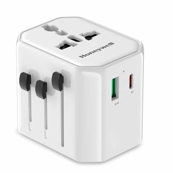 Honeywell Universal 38W Travel Adapter (White)