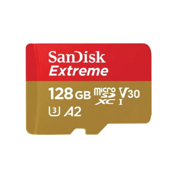 SanDisk Extreme microSDXC UHS-I CARD - 128GB