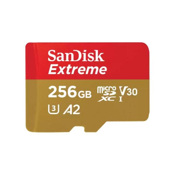 SanDisk Extreme microSDXC UHS-I CARD - 256GB - 1