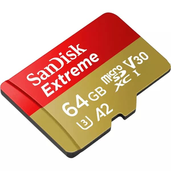 SanDisk Extreme microSDXC UHS-I CARD - 64GB - 2