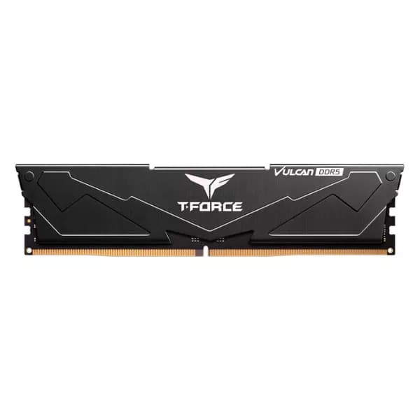 TeamGroup T-Force Vulcan 32GB (32GBx1) CL38 DDR5 6000MHz Desktop Ram (Black) - 3