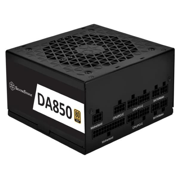 SilverStone DA850 Gold SMPS - 850 Watt 80 Plus Gold Fully Modular Power Supply