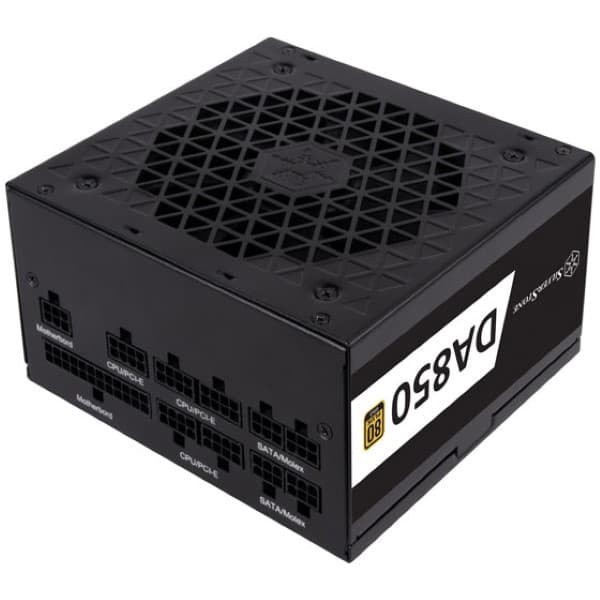 SilverStone DA850 Gold SMPS - 850 Watt 80 Plus Gold Fully Modular Power Supply - 7
