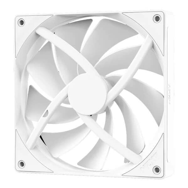 Nzxt F140Q Quiet Airflow PC Case Fan- White - 4