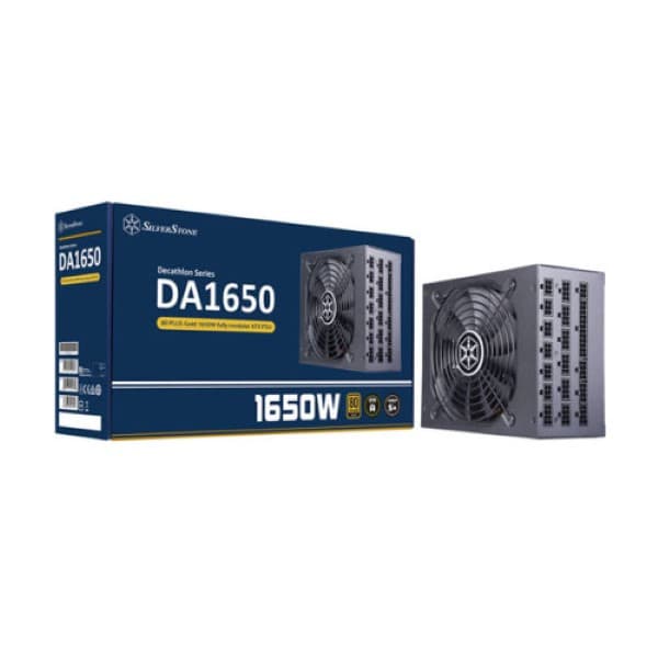 SilverStone DA1650-G 1650W 80 Plus Gold Fully Modular Power Supply - 4