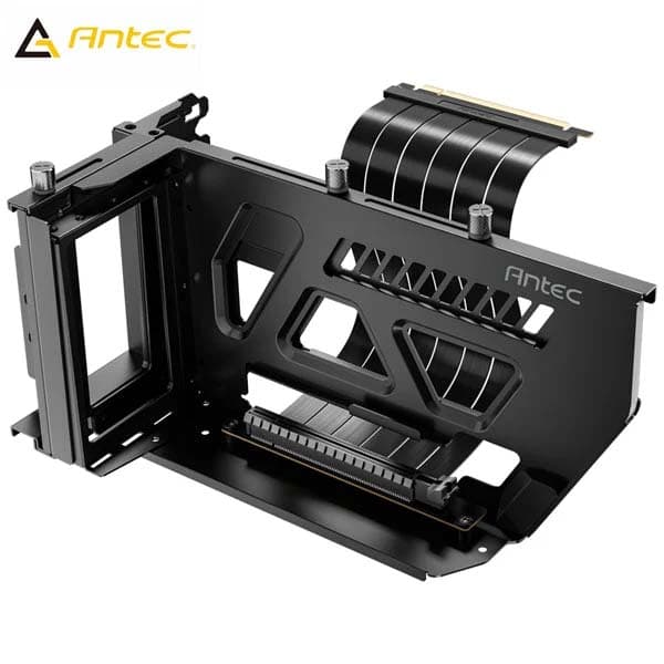Antec Shift Vertical GPU Bracket with PCI-E 4.0 Riser Cable - 1