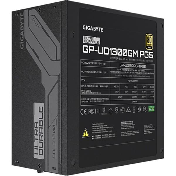 Gigabyte UD1300GM PG5 1300W 80 Plus Gold Power Supply - 6