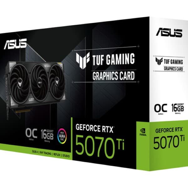 Asus TUF Gaming RTX 5070 Ti OC 16GB GDDR7 Graphics Card - 1